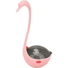 Normadia Lazerli Kuğu Şekilli Mama Dağıtıcı ve Interaktif Kedi Oyunu