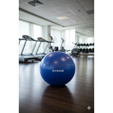 NK SPOR 65CM Pilates Topu-Jimnastik Topu-Spor - Egzersiz - Pilates - Fitness - Yoga - Esneme - Esneklik - Meditasyon-Evde Spor