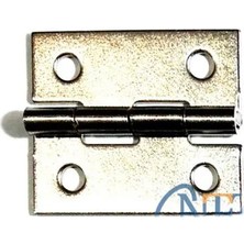 BT Teknik Nikel Tavla Menteşesi No:1/2, 25X35 Mm, 120 Adet, Uzun Ömürlü Kullanım