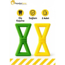 Normadia Iki Adet Dayanıklı Köpek Diş Kaşıma Oyuncağı Seti, Güvenle Kullanın