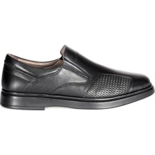 Solmaz Dimport 104K Siyah Hakiki Deri Erkek Ayakkabı