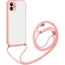 Najmaddin.com Ally iPhone 12 Mini 5.4 Askılı Koruyucu Silikon KILIF-(5775)