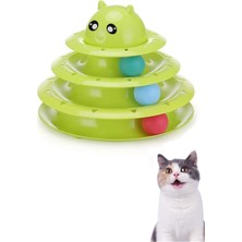 Normadia Renkli Kedi ve Köpek Oyun Tüneli, Toplu Kedi Yatağı, Eğlenceli Tasarım