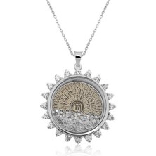 PremiumPort El Yapımı Gümüş Esmaül Hüsna Bayan Kolye, Şık ve Anlamlı Tasarım