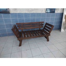 Özel Yapım Ahşap Açılabilir Koltuk