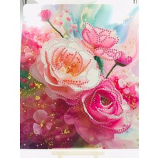 Duck Hoby 21X25 Çocuklar Için Boncuklu Taşlı Mozaik Elmas Boyama Goblen Pano Tablo Resim Boncuk Puzzle Diamond Painting