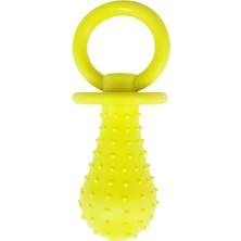 Normadia Yumuşak ve Eğlenceli Köpek Oyuncağı, 15.5 cm Sarı Emzik Tasarımı