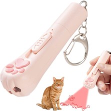 Normadia Sevimli Lazer Kedi Anahtarlık, Eğlenceli ve Renkli Tasarım