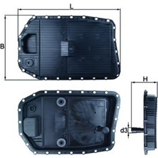 Mahle OTOMATIK SANZIMAN YAG KARTERI GA6HP19 BMW E81 E87 E90 E93 E60 E64 E65 F01 F02 E84 E83 E70 E85 E89