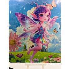 Duck Hoby 21X25 Çocuklar Için Boncuklu Taşlı Mozaik Elmas Boyama Goblen Pano Tablo Resim Boncuk Puzzle Diamond Painting