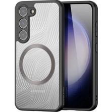 Najmaddin.com Dux Ducis Samsung S23 Plus Aimo Series Magsafe Premium Buzlu Sert Pc-Tpu KILIF-(5775)