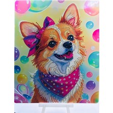 Duck Hoby 21X25 Çocuklar Için Boncuklu Taşlı Mozaik Elmas Boyama Goblen Pano Tablo Resim Boncuk Puzzle Diamond Painting