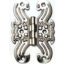 BT Teknik Büyük Nikel Sac Kelebek Menteşe - 1 Adet, Estetik ve Güçlü Yapı