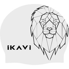 Ikavi Önden Silüet Aslan Baskılı Silikon Bone