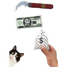 Normadia 3’lü Sesli Peluş Kedi Oyuncak Seti, Hışırtılı, Çıngıraklı, Tüylü