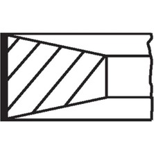 Mahle Motor Segmanı Std P206-P307-C3-FIESTA 1.4 Hdı-Tdcı Dw4 85-165 73.70 2S6Q6148AA 0640 59 1145924