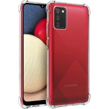 Najmaddin.com Sm Galaxy A02S - M02S Anti-Drop Shockproof Darbe Emici Silikon KILIF-(5775)