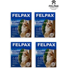 Felpax Topaklanan Kedi Kumu Marsilya Sabun Kokulu 6 Lt x 4 Adet
