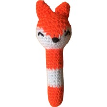 Normadia Turuncu ve Beyaz Renkli Kedilere ve Köpeklere Uygun Diş Kaşıma Oyuncu