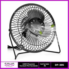 BT Teknik Masaüstü Vantilatör - Sessiz Çalışma ve Şık Tasarım