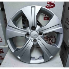 Yk Dacia Logan / Dokker / Sandero / Stepway Uyumlu 15 Inç Jant Kapağı 4'lü Takım Amblem Hediyeli