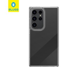 Blueo Mr. Gorilla Samsung S25 Plus Uyumlu Darbe Emici, Parmak İzi Bırakmaz Kenarları Yumuşak Silikon Kılıf