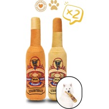 Normadia Yumuşak Peluş Köpek Oyuncağı Çiftli Set, Çekiştirmeli ve Kemirme Dostu