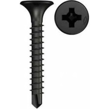 Torex Matkap Uçlu Alçıpan Vidası 3.5X35 Mm, Siyah Fosfat, 1p=17 Adet