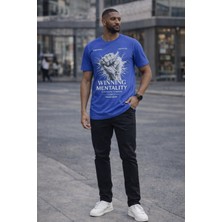 Mastiff Winning Mentality Baskılı Kısa Kollu Erkek T-Shirt