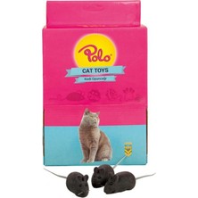 Normadia Gri Kedi Oyuncağı 5 Cm, Eğlenceli ve Hareketli Tasarım 1 Adet