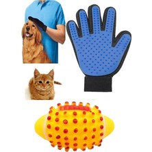 Normadia Renkli Sesli Dikenli Tüy Toplama Eldiveni Kedi Köpek Için