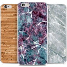 Najmaddin.com Iphone 7 Plusiphone 8 Plus Mermer Desenli Soft Silikon KILIF-(5775)