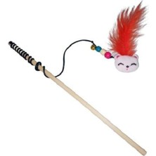 Normadia Renkli ve Eğlenceli Kedi Oltası, Oyuncaklı, Keyifli Anlar Için!