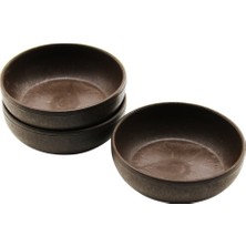 Go İthalat 3pcs  Naturel Plastik Çerezlik  Çap: 10CM - Derinlik: 3cm (5473)