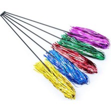 Normadia Renkli Ponpon Olta Kedi Oyuncağı 50 Cm, Eğlenceli ve Hareketli Tasarım