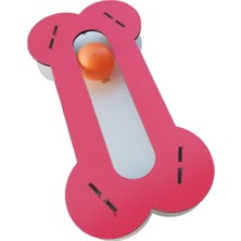 Normadia El Yapımı Ahşap Lazer Kesim Kedi Oyuncağı, Eğlence ve Keşif Için Ideal