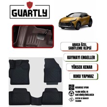 Guartly Toyota C-Hr 2023 ve Sonrası Uyumlu Araca Özel Premium 4d Havuzlu Paspas Takımı