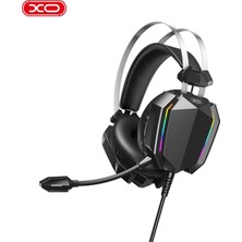 Xo GE07 RGB Işıklı Mikrofonlu Oyuncu Kulaklığı - 2.1m Kablolu Profesyonel Gamer Kulaklık