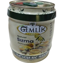 Kınalı Kuzu Marmara Gemlik sizma Soğuk Sıkım Zeytinyağı 5kg