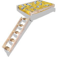 Normadia Duvara Monte Kedi Hamağı ve Merdiveni Takımı, Konforlu ve Şık Tasarım