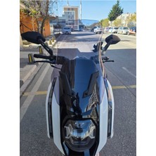 Motocam Dofern Jdf 250 T Ön Cam 2024-2025 Model 60CM Füme Renkli 4mm Uzun