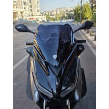 Motocam Yamaha Xmax Ön Cam 2014-2017 Model 36CM Siyah Renkli 4mm Sportif