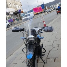 Motocam Hero x Pulse Ön Cam 2020-2025 Model 46CM Şeffaf Renkli 4mm