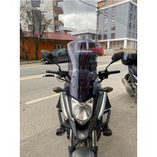Motocam Honda Nc 700 750 x Ön Cam 2016-2020 Model 50CM Füme Renkli 4mm Orta Boylu