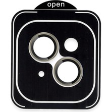 Kalites Kayem  Apple iPhone 13 Pvd Metal Kamera Lens - Natural Grey Kaliteli 2026