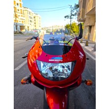 Motocam Kawasaki Zx-9r Ön Cam 1994-2003 Model 41CM Şeffaf Renkli 4mm