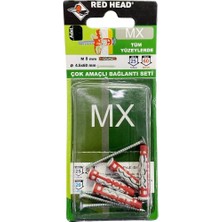 Torex Çok Amaçlı Bağlantı Seti Mx M8 4.5X60 mm + 8 Mm, 1p=4 Adet