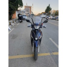 Motocam Kymco People S 200 Ön Cam 2020-2025 Model 38CM Şeffaf Renkli 4mm Sportif
