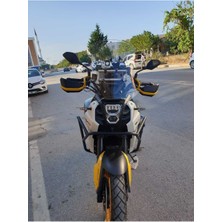 Motocam Rks Svt 650 x Ön Cam 2023-2025 Model 50CM Şeffaf Renkli 4mm Uzun