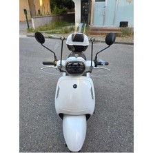 Motocam Rks Vps 125 Ön Cam 2022-2025 Model 42CM Şeffaf Renkli 4mm Elcikli Aparatsız